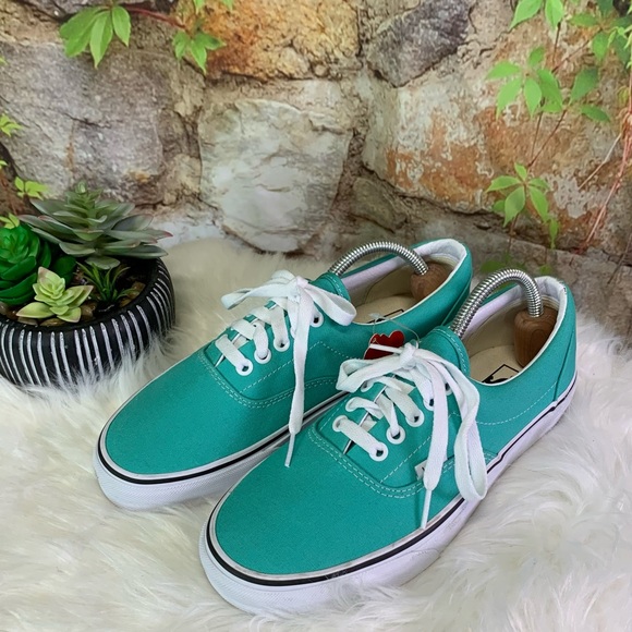 Vans Shoes - NWT VANS Era Teal Unisex Skateboarding Sneakers, W 8.5/M 7/EU 39